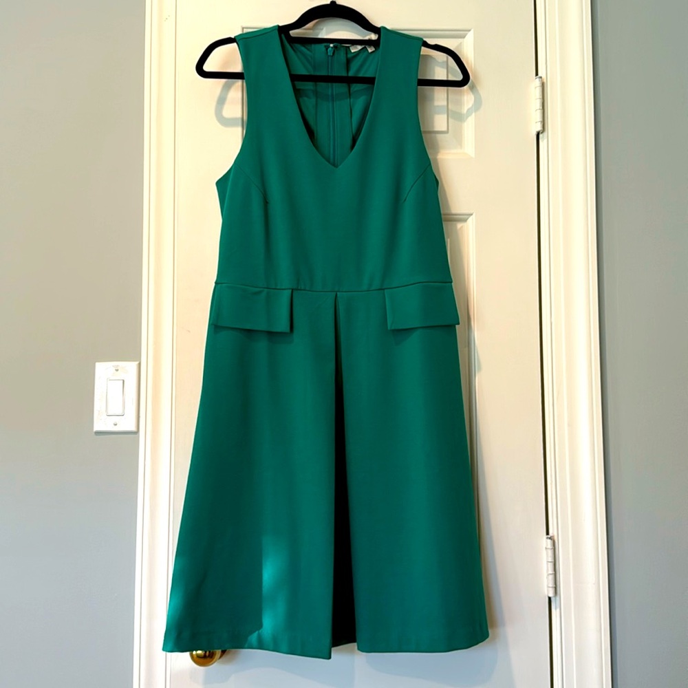 Women’s Lark and Ro Kelly Green aline dress size large